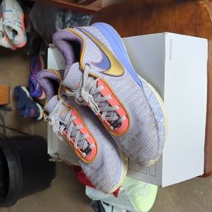 LeBron 20 - purple and gold